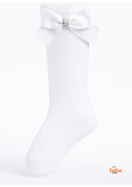 Kız Çocuk Diz Altı Çorap Kurdele ve Taş Detaylı – Okul, Günlük ve Özel Gün Çorabı Rahat Esnek Şık modelleri
