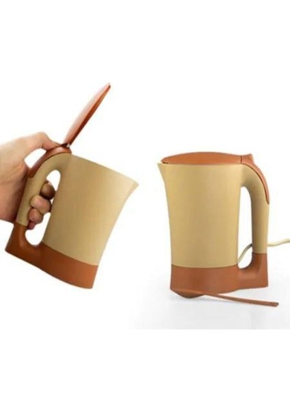 Küçük Pratik Su Isıtıcı Kettle Kahve Makinesi, Kahverengi modelleri