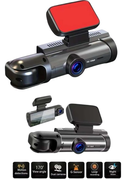 Zeroshop Araç Kamerası Dönebilen Hd Kaliteli Video ve Fotoğraf Kaydedici modelleri