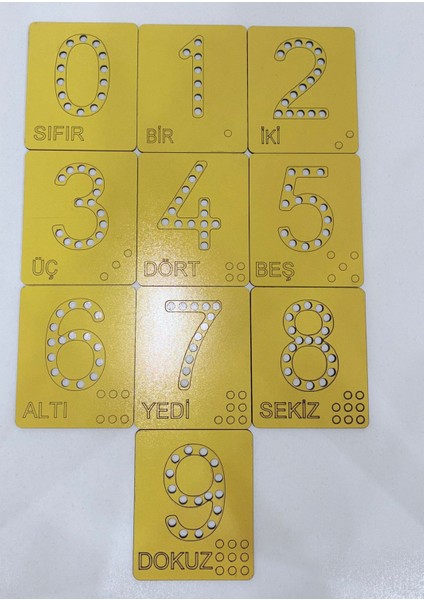 Eğitici Ahşap Sayılar Ip Geçirme El Kası Geliştirme modelleri