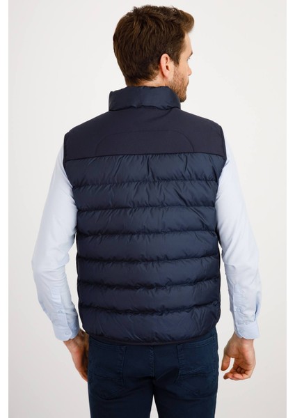 Erkek Kapitone Şişme Yelek Lacivert fırsatları