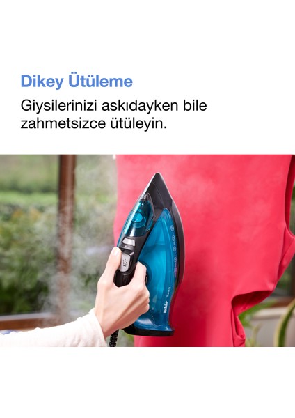 Mercy Mavi 2200 W Buharlı Ütü