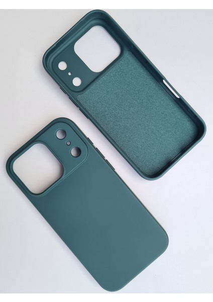 iPhone 17 Promax ile Uyumlu Lansman Içi Kadife Esnek Soft Silikon Kılıf modelleri