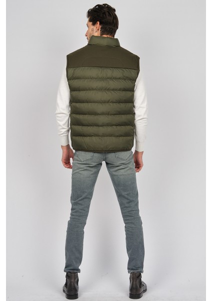 Erkek Kapitone Şişme Yelek 02421493 Haki indirimleri