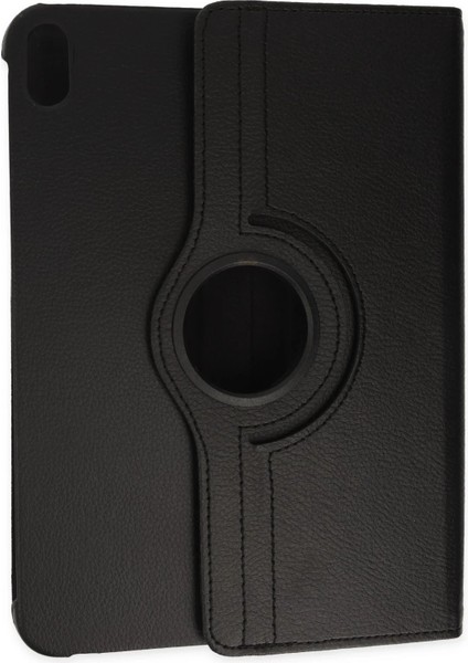 Bfs iPad 2022 10.9 (10.nesil) Kılıf 360 Tablet Deri Kılıf - Siyah
