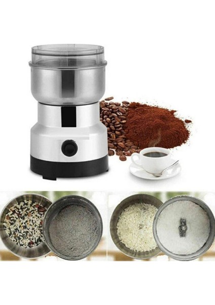 Paslanmaz Çelik Elektrikli Öğütücü ile Kahve, Baharat ve Mama Hazırlama Kolaylığı fiyatları