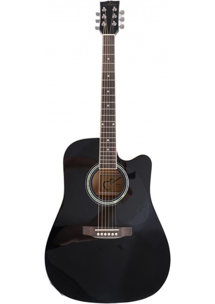 F650N-Bkc Siyah Elektro Akustik Gitar
