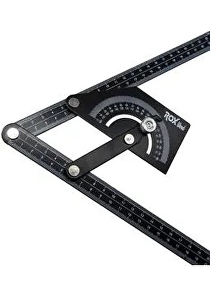 Çok Fonksiyonlu Dereceli Gönye İletki 23 x 50 cm Dayanıklı Alüminyum indirimleri