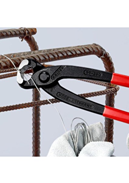 Betoncu Kerpeteni 280 mm Siyah Fosfat Kaplama