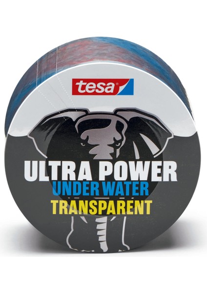Ultra Güçlü Su Altı Onarım Bandı, 1.50 M x 50 Mm, Şeffaf