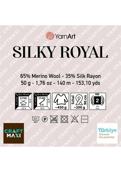 Sılky Royal - El Örgü Ipi NARÇIÇEĞI-433 fiyatları