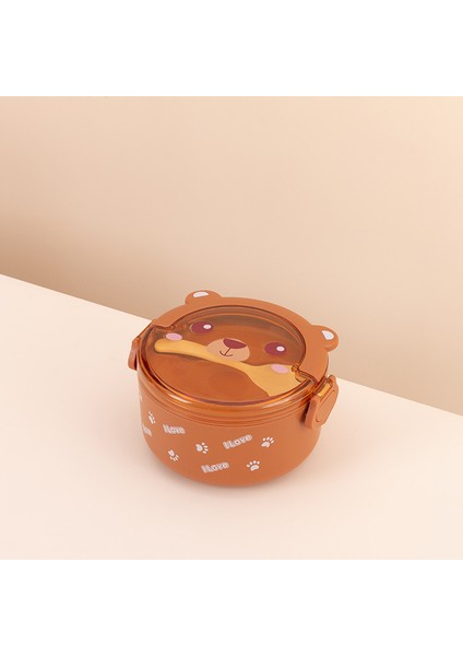 Japon Stili Çift Katmanlı El Tipi Öğrenci Öğle Yemeği Kutusu (Yurt Dışından)