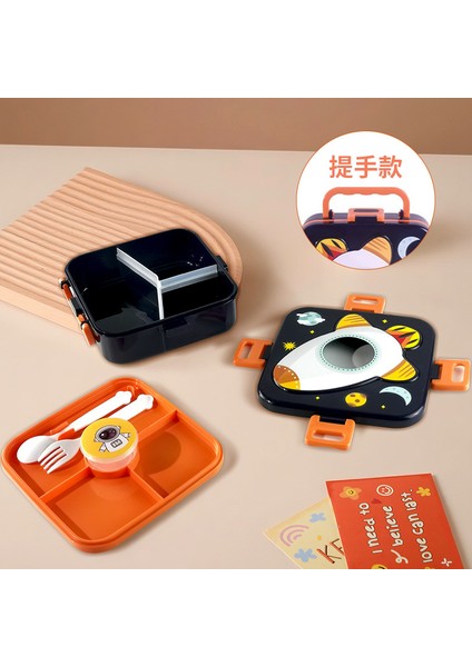 Öğrenciler Için Bölmeli Mikrodalga Öğle Yemeği Kutusu (Yurt Dışından)