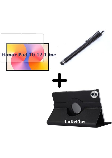 Honor Pad 10 12.1inç Kılıf Dönen Tablet Kilifi Ekran Koruyucu+Kalem fiyatları