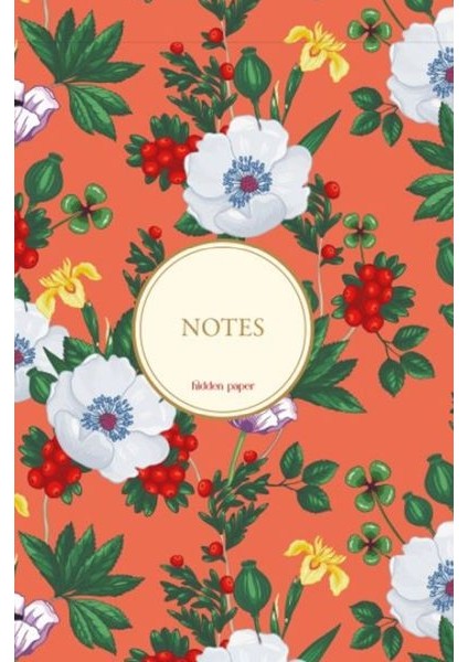 Bez Ciltli Çizgili Defter 1