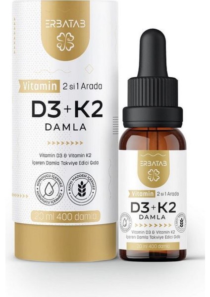 Erbatab D3-K2 20 ml