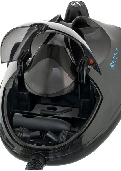 BE-3450 Çok Fonksiyonlu Saklama Hazneli 5 Bar 5m Kablo 2l Su Hazneli Buharlı Temizlik Makinesi Siyah fırsatları