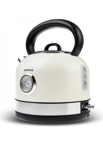 Krem Renkli 2200W Retro Su Isıtıcı, Şık ve Kullanışlı Tasarım fiyatları