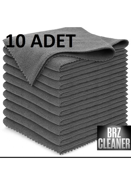 10 Adet 30X30 Mikrofiber Bez Ultrasonik Kesim