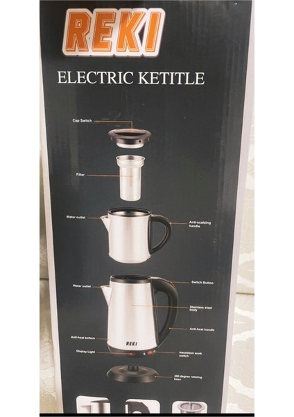 Gri Renkli Pratik Çay ve Su Isıtıcısı, Hızlı Isıtma Özelliğiyle Kullanışlı ve Şık fiyatları