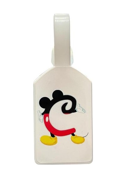 Harf Tasarımlı Bagaj Çanta Bavul Etiketi modelleri