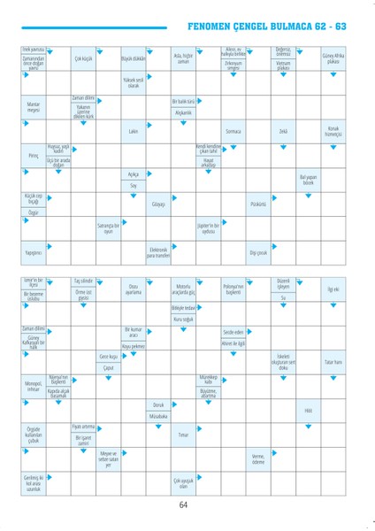 Fenomen Çengel Bulmaca 18 fiyatları