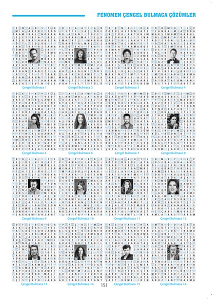 Fenomen Çengel Bulmaca 18 modelleri