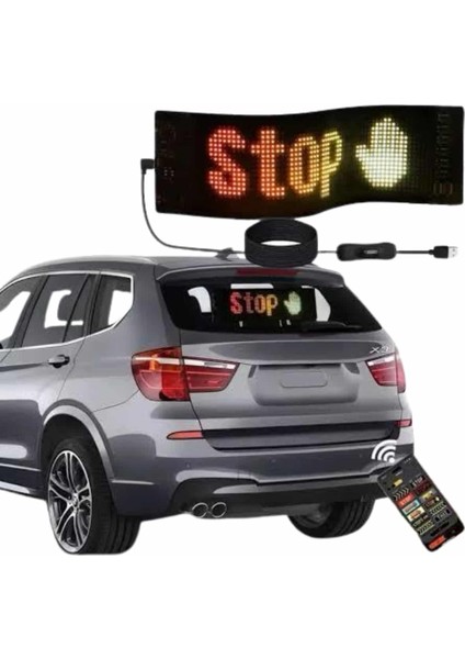Zeroshop Digital Araba Yazısı Ekran Matrix En Büyük Boy 16X96 Matrix LED Panel modelleri