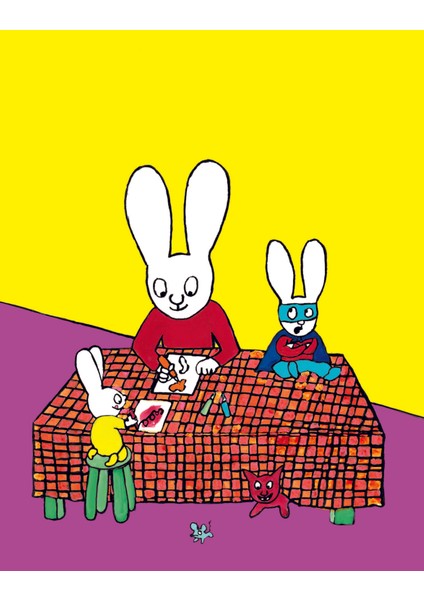 Süper Tavşan Simon: Okula Gitmek Istemiyorum modelleri