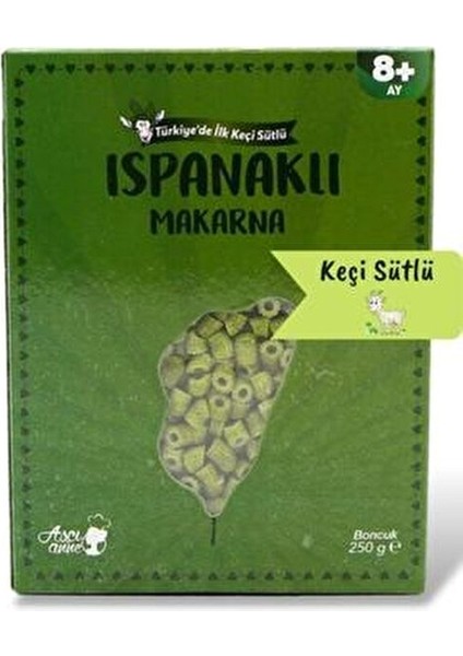 Ispanaklı Boncuk Makarna 250 gr 12-24 Ay Bebekler İçin Keçi Sütlü Ek Gıda modelleri