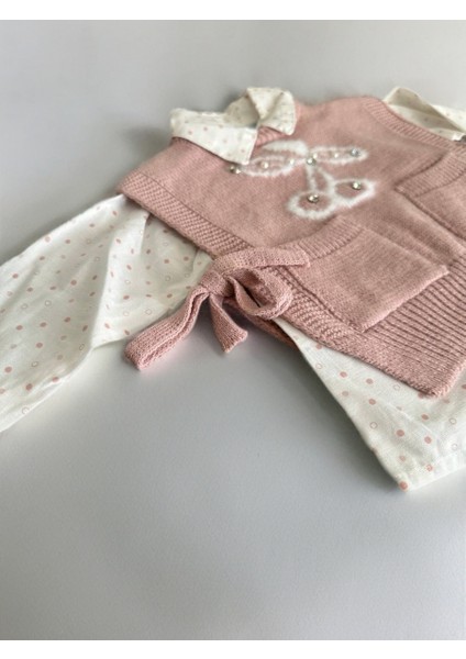 Miss Elitte Kız Bebek/çocuk Triko Gömlekli Takım modelleri