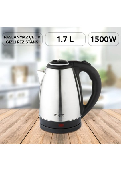 Paslanmaz Çelik Su Isıtıcı, Hızlı ve Güvenilir Isıtma, Şık Tasarım modelleri