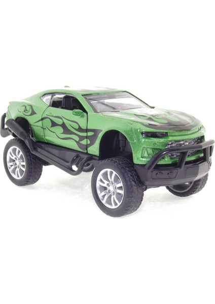 Die Cast Çek Bırak Yeşil Arazi Aracı