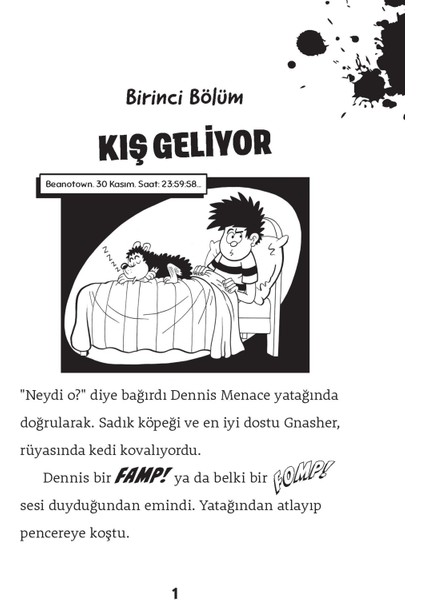 Beano Dennıs & Gnasher Iğrenç Kar Canavarı modelleri