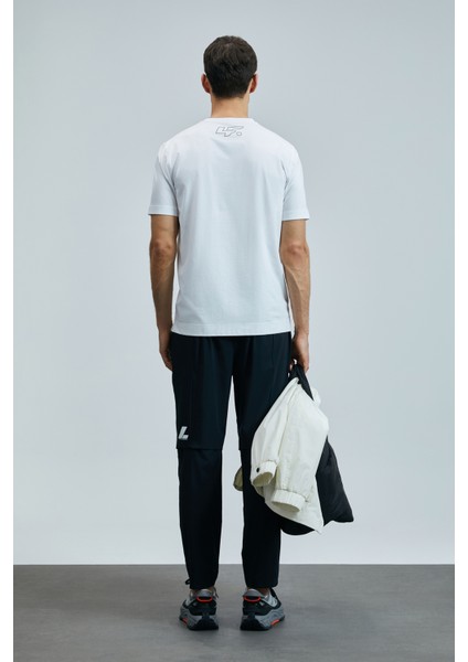 Onıx Modern Grafik T- Shirt Siyah