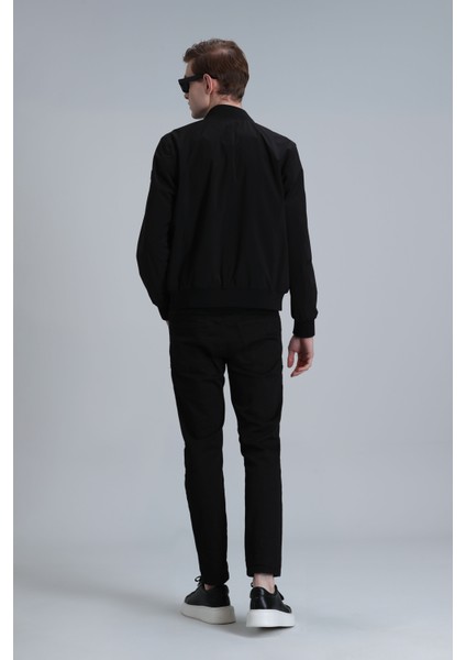 Anton Smart Jean Erkek Pantolon Slim Fit Siyah