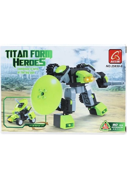 Ausini Titan Heroes Hnight-8 90 Parça fiyatları