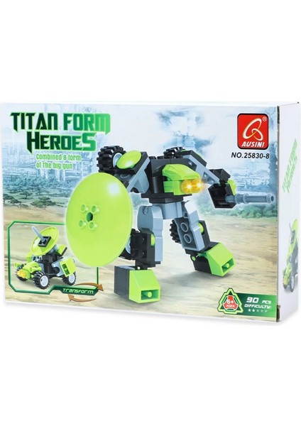 Ausini Titan Heroes Hnight-8 90 Parça modelleri