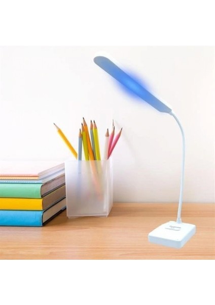 Ince Uzun Usbli Dokunmatik 3 Kademeli 360 Derece Özel Göz Korumalı LED Lityum Masa Lambası modelleri
