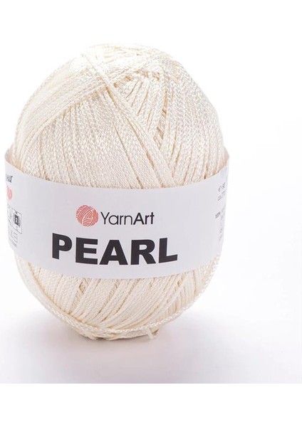 Pearl - Parlak El Örgü Ipi KREM-246