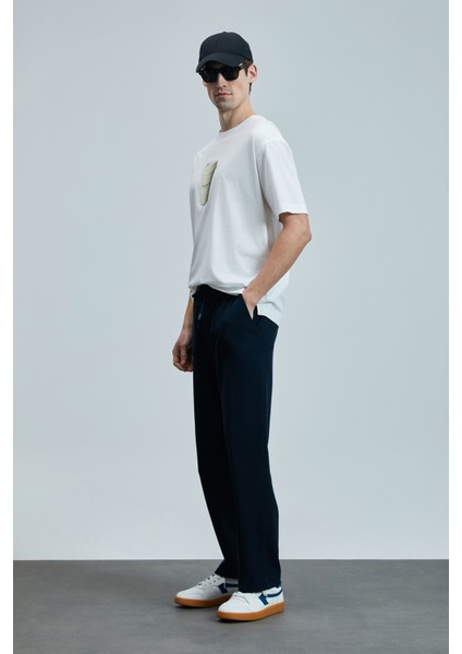 Omen Modern Grafik T- Shirt Siyah