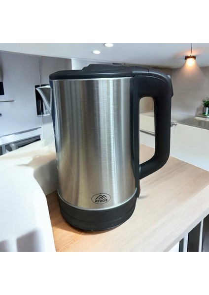 Gri 1,8 Litre Anında Sıcak Su Isıtıcı Kettle indirimleri