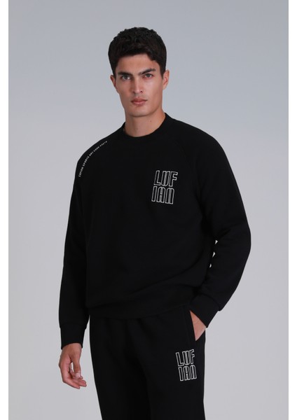 Dıego Erkek Sweatshirt Siyah