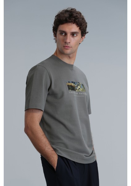 Bıanca Modern Grafik T- Shirt Siyah