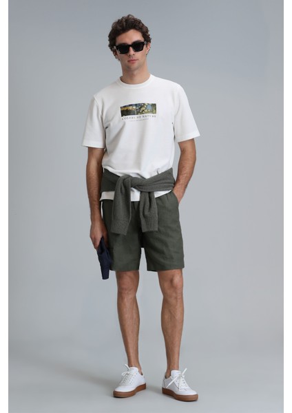 Bıanca Modern Grafik T- Shirt Siyah