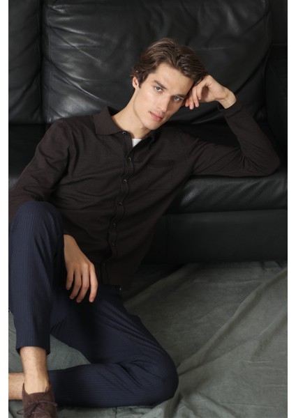 Orka Erkek Kazak Siyah