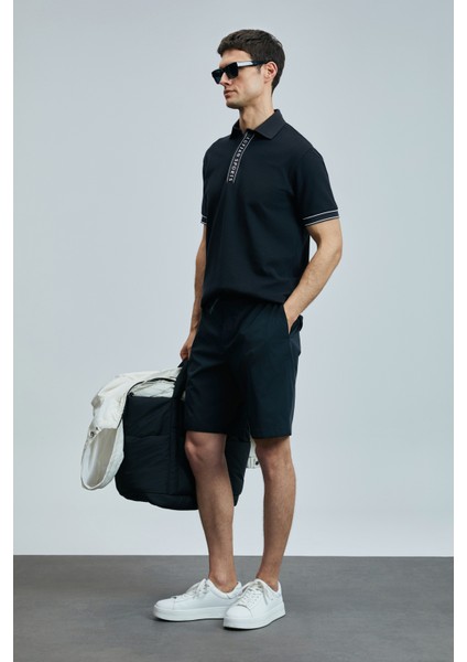 Lord Smart Erkek Polo Tişört Siyah