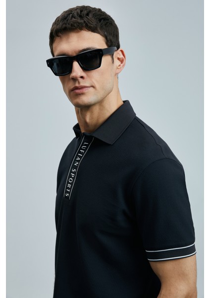 Lord Smart Erkek Polo Tişört Siyah