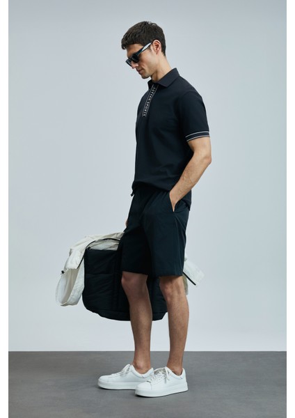 Lord Smart Erkek Polo Tişört Siyah