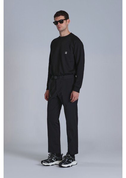 Grant Erkek Sweatshirt Siyah